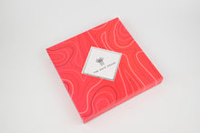 Load image into Gallery viewer, Rakhi Hamper Crimson Red Gift Box Premium Filled dates
